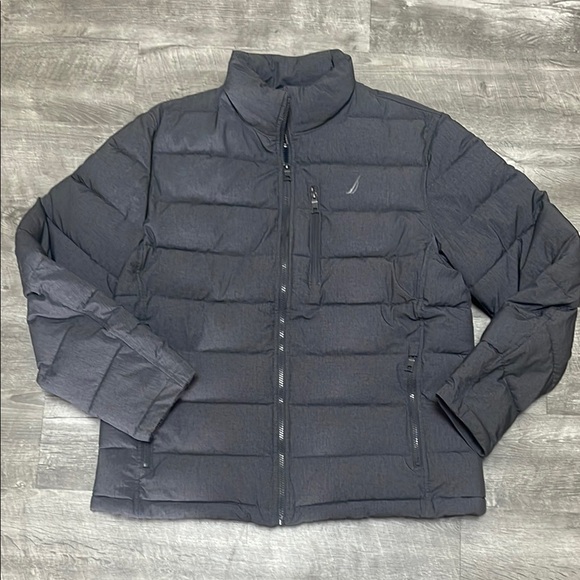 Nautica Gray Puffer Jacket